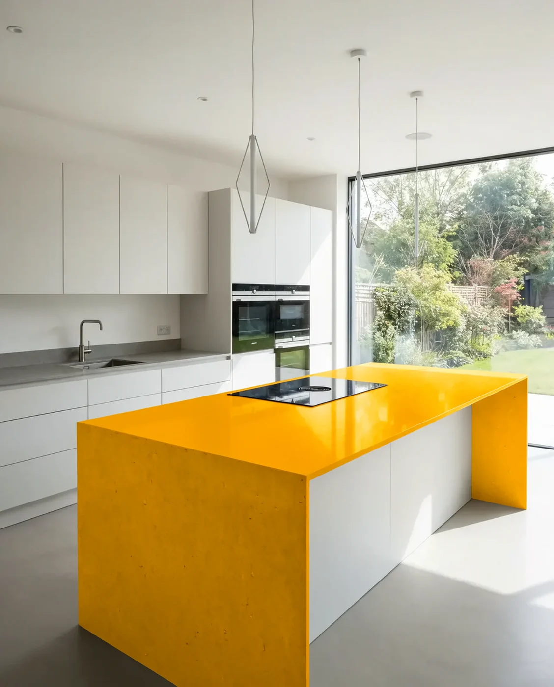 Kitchen island color study
