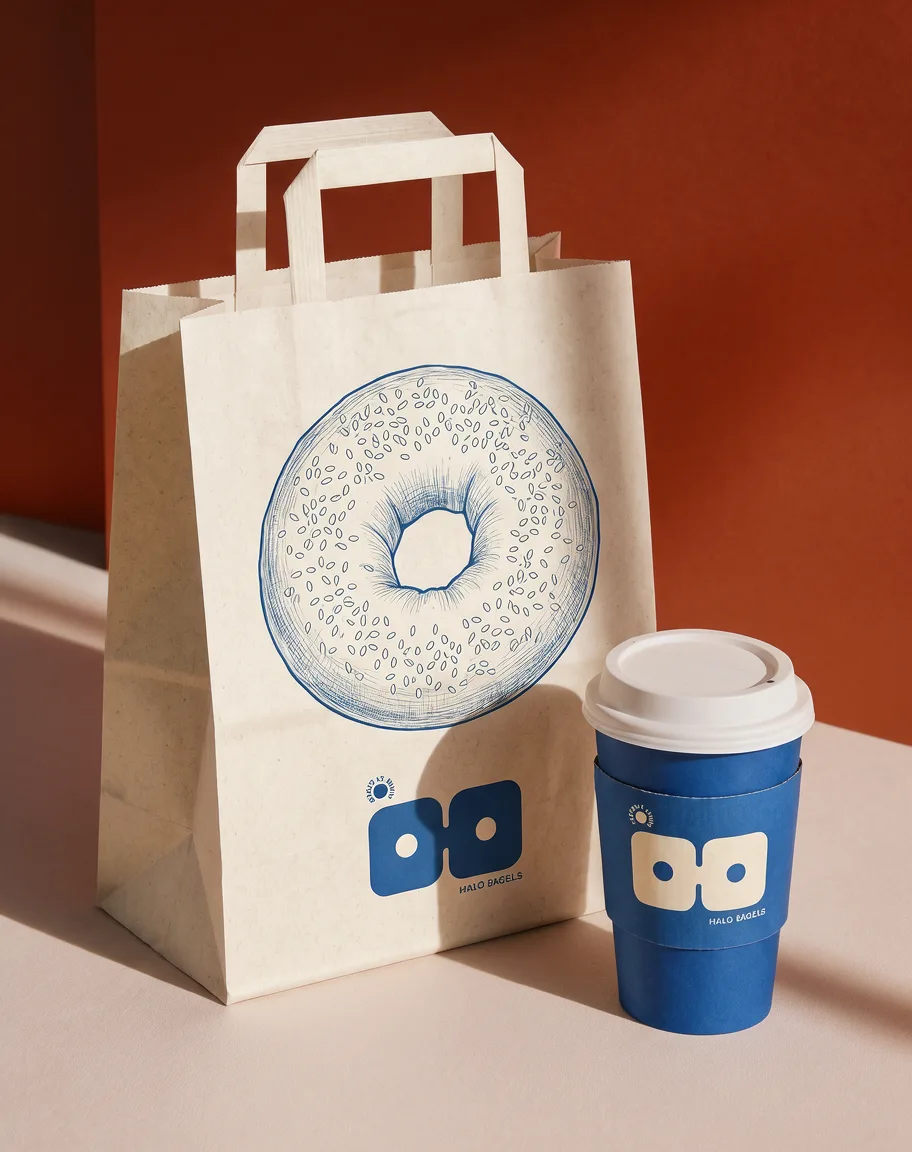 Paper bag rebrand