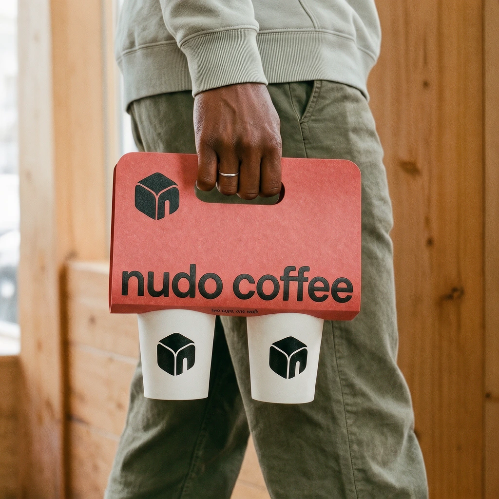nudo coffee cup carrier