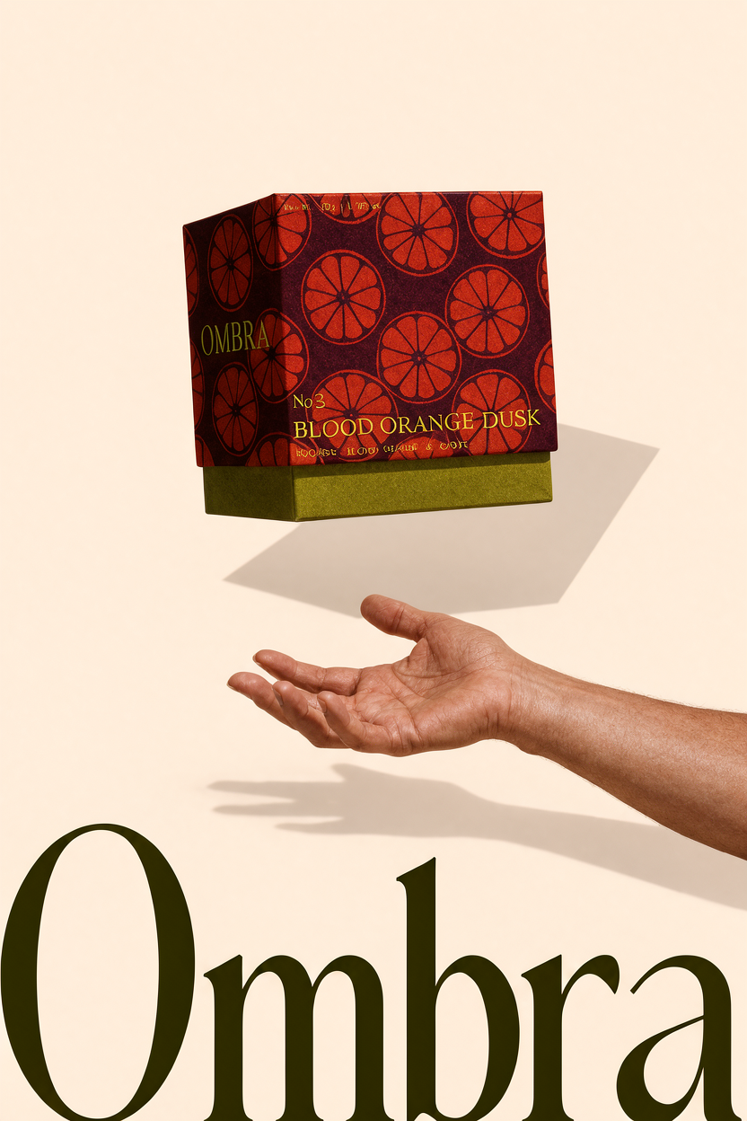 Ombra tea print ad
