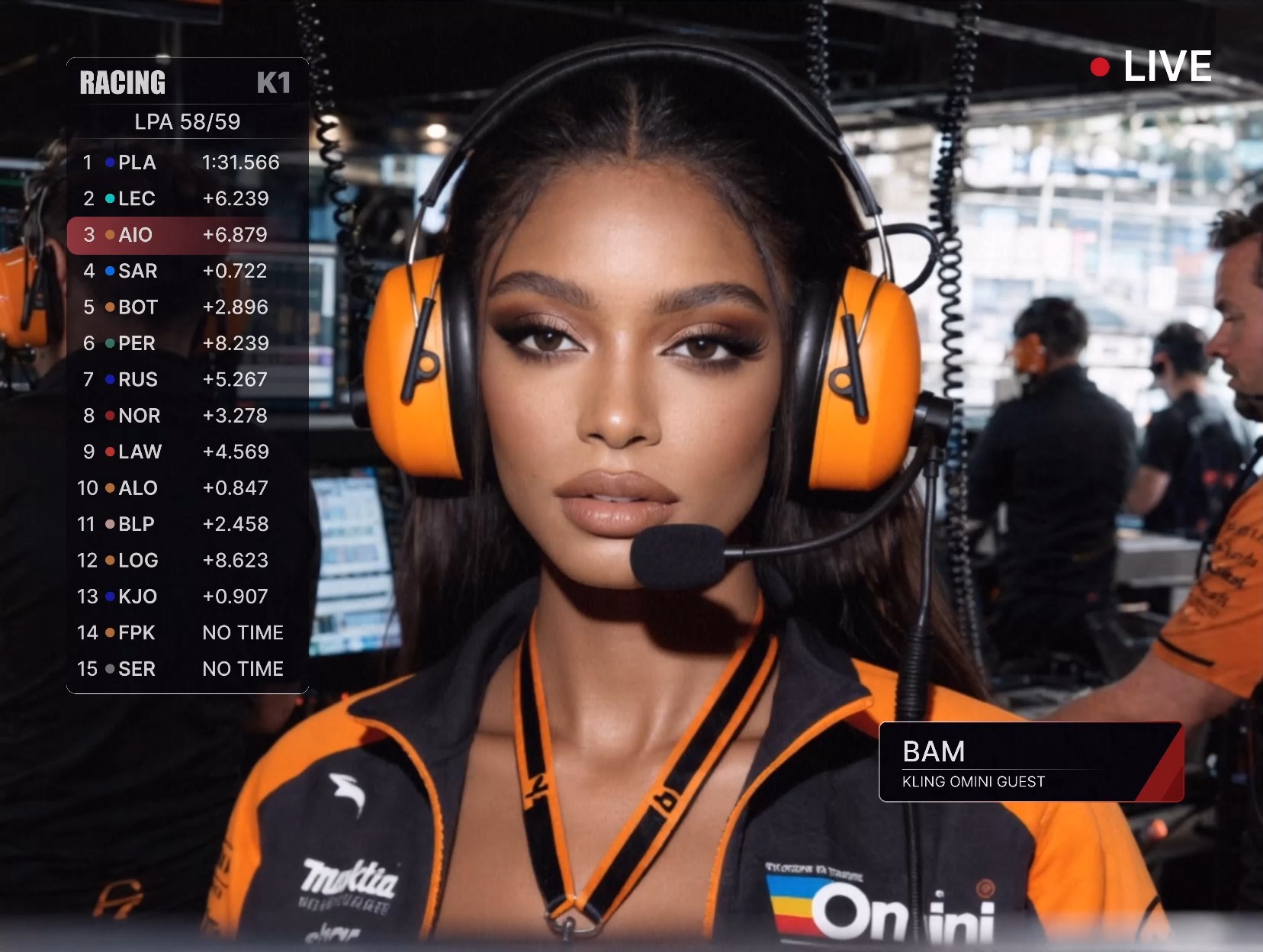 F1 Stadium Reaction