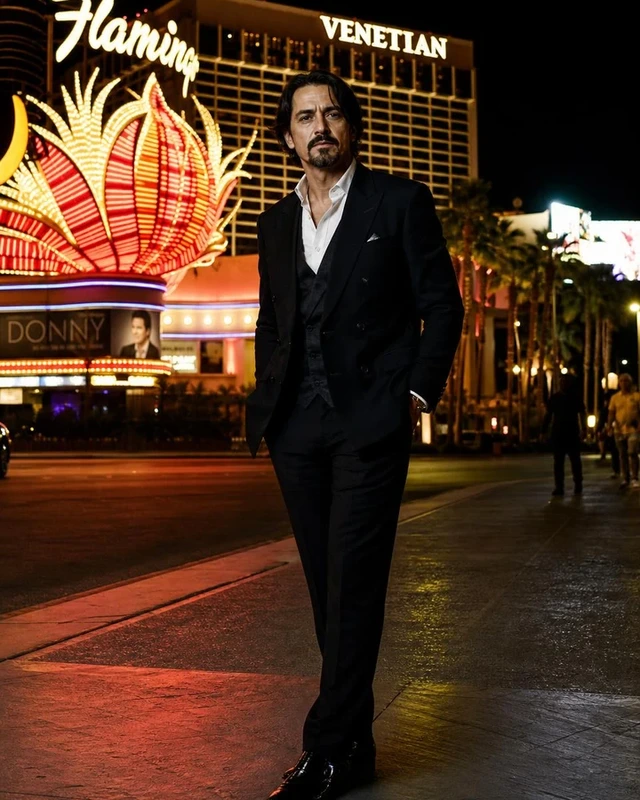 A night in Las Vegas 