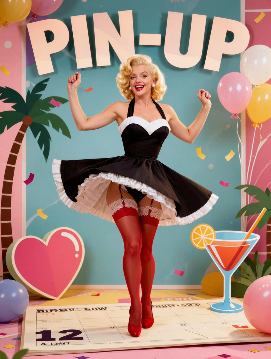 1950s Pin-Up Girl output 2