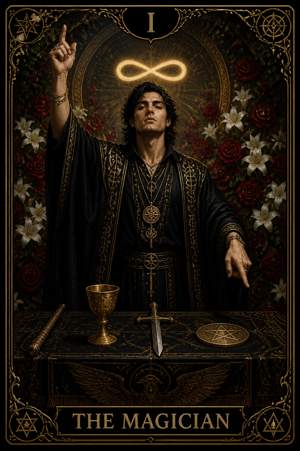 AI Tarot Card Generator output 28