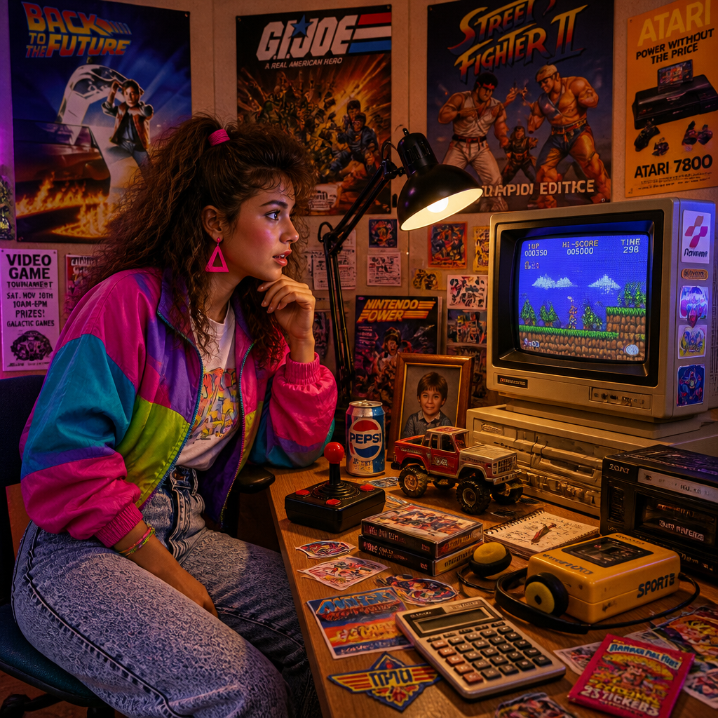Retro 80s output 33