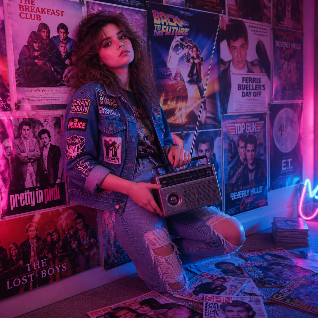 Retro 80s output 18