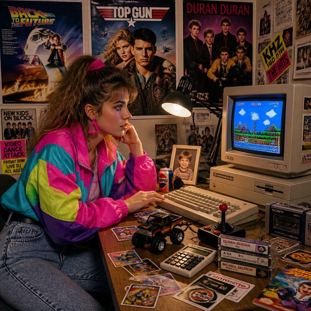 Retro 80s output 34