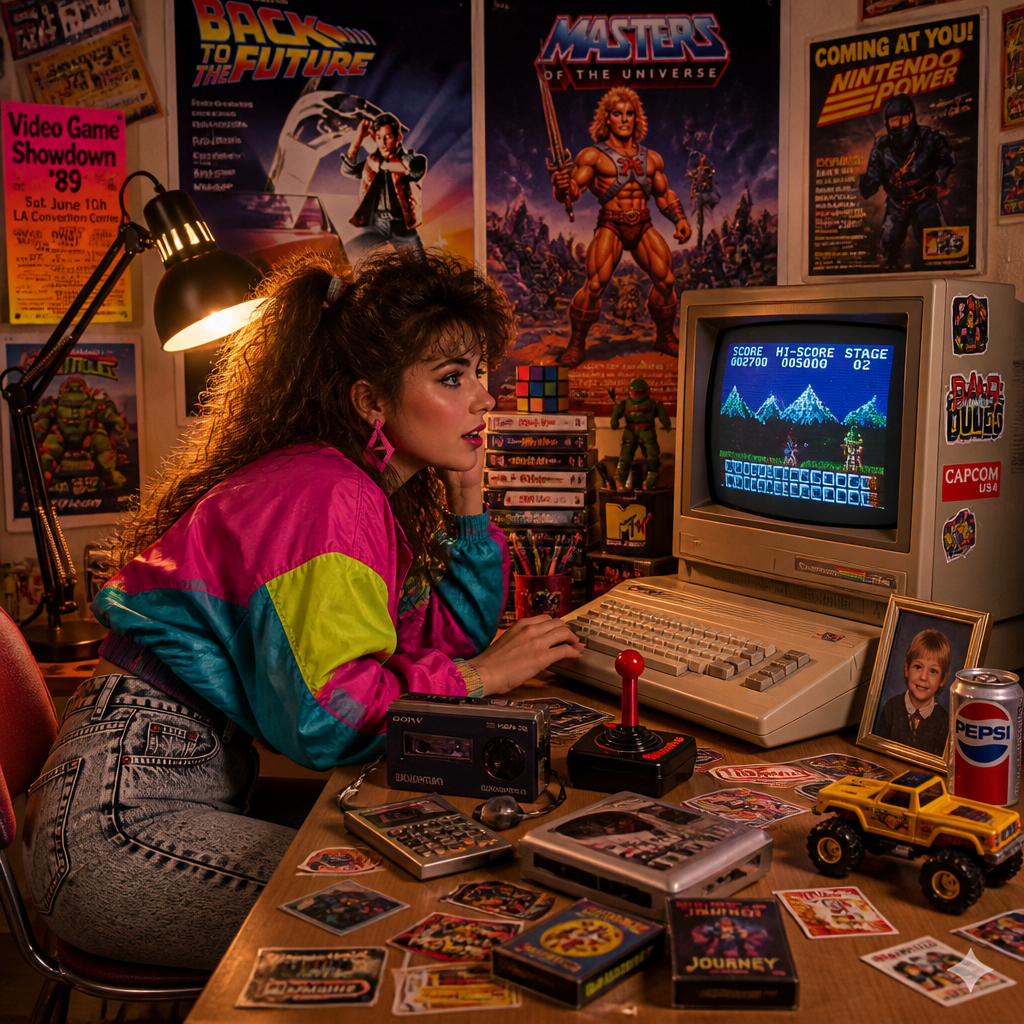 Retro 80s output 36