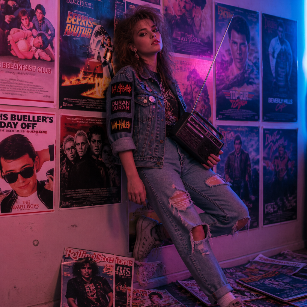 Retro 80s output 17