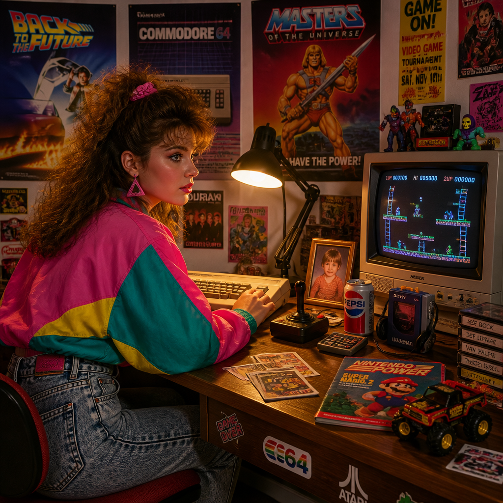 Retro 80s output 35