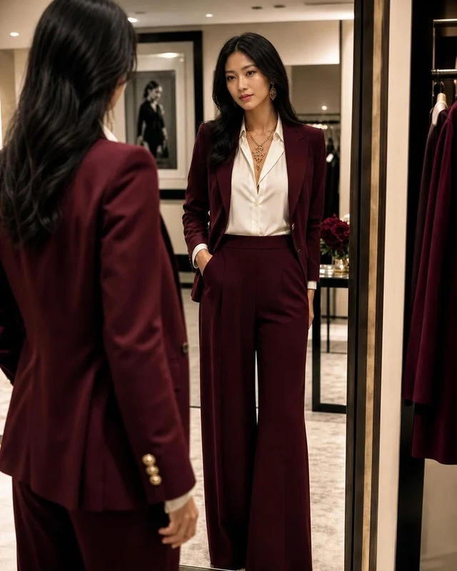 Virtual suits try on