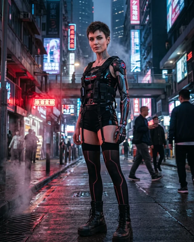 Cyberpunk boudoir