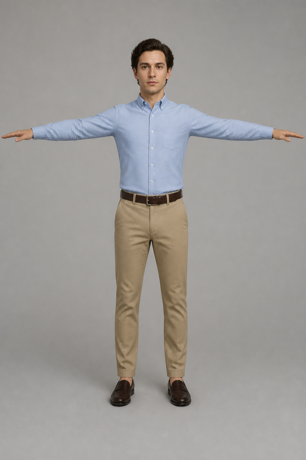 Turn yourself into a T-Pose 3D Model for Mixamo Rigging output 27