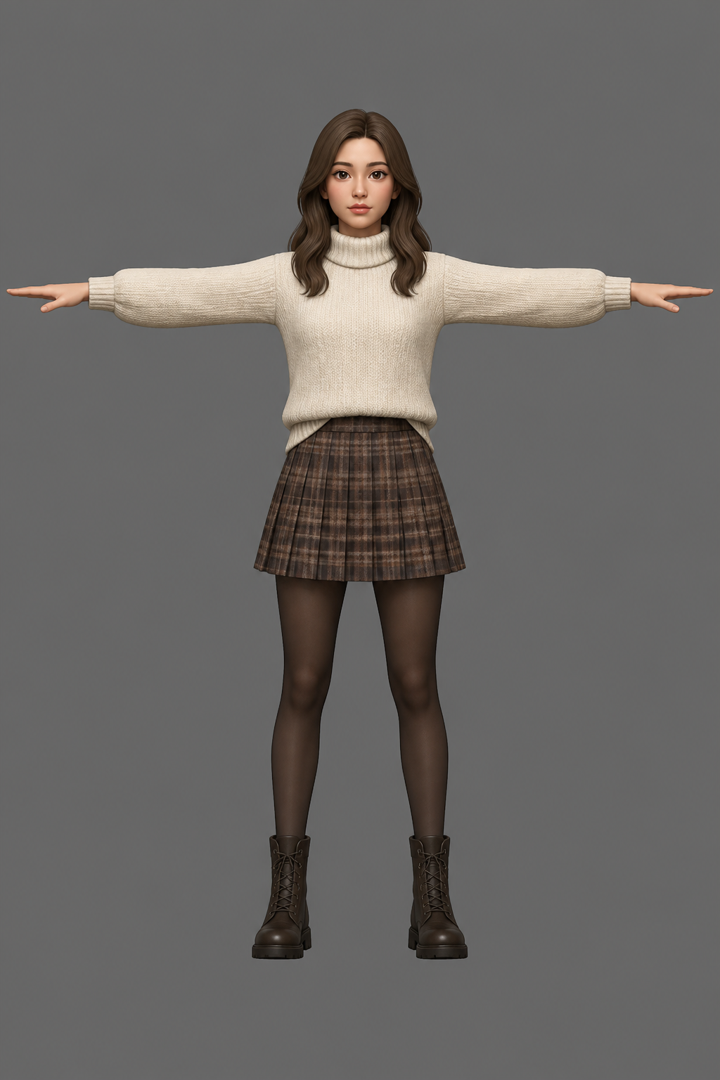 Turn yourself into a T-Pose 3D Model for Mixamo Rigging output 23