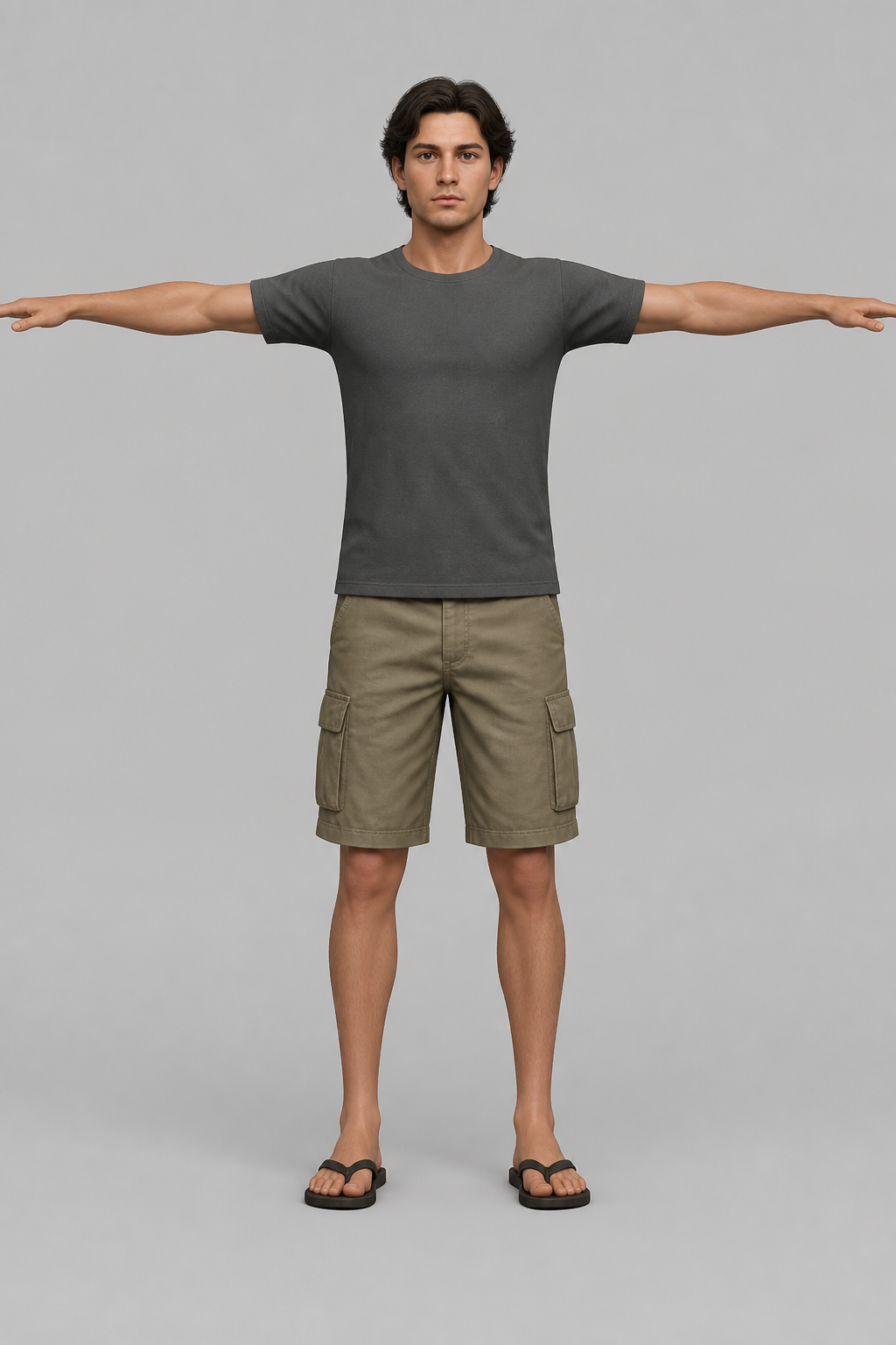 Turn yourself into a T-Pose 3D Model for Mixamo Rigging output 19