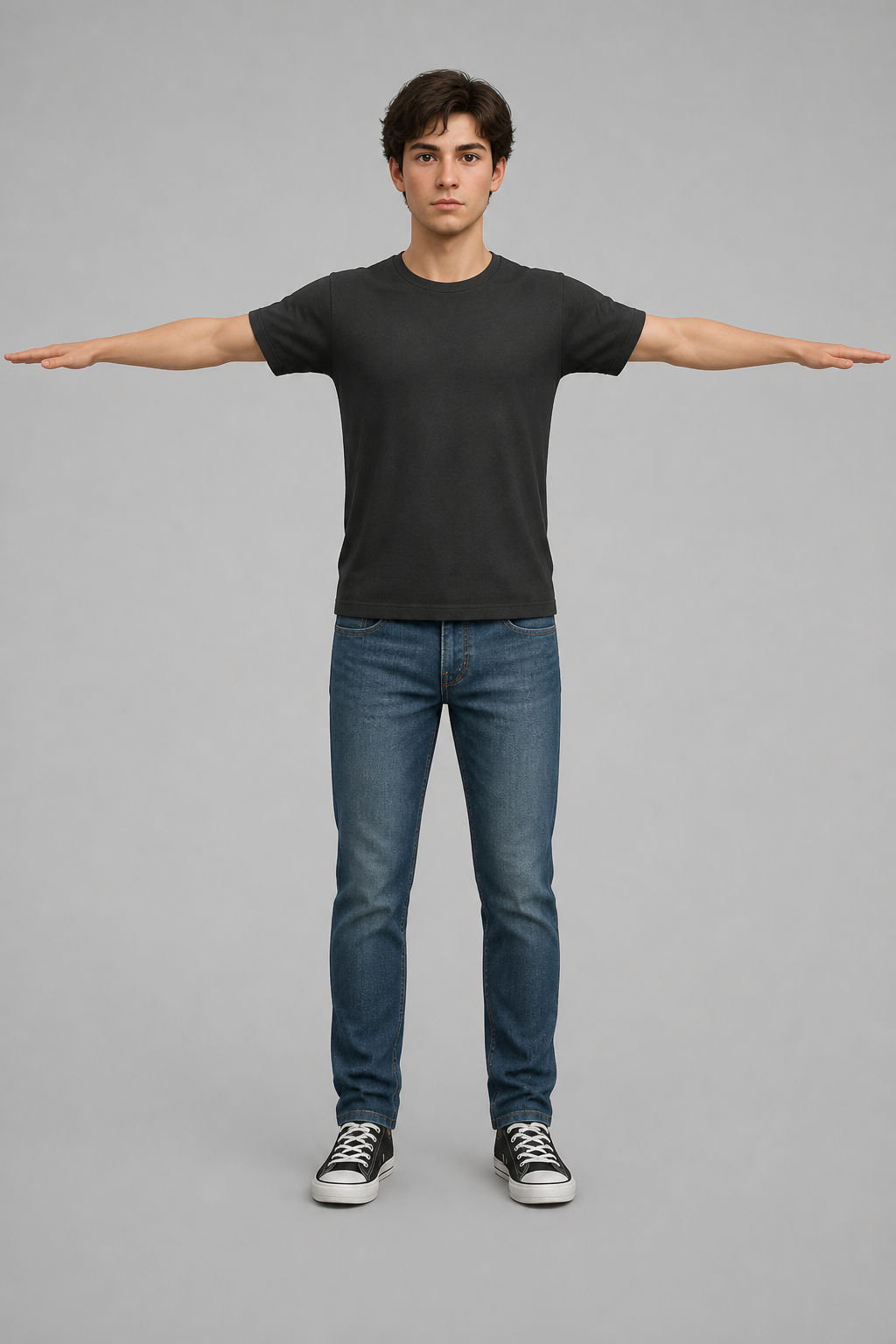 Turn yourself into a T-Pose 3D Model for Mixamo Rigging output 32