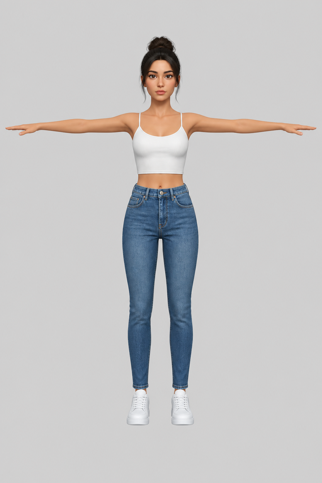 Turn yourself into a T-Pose 3D Model for Mixamo Rigging output 5