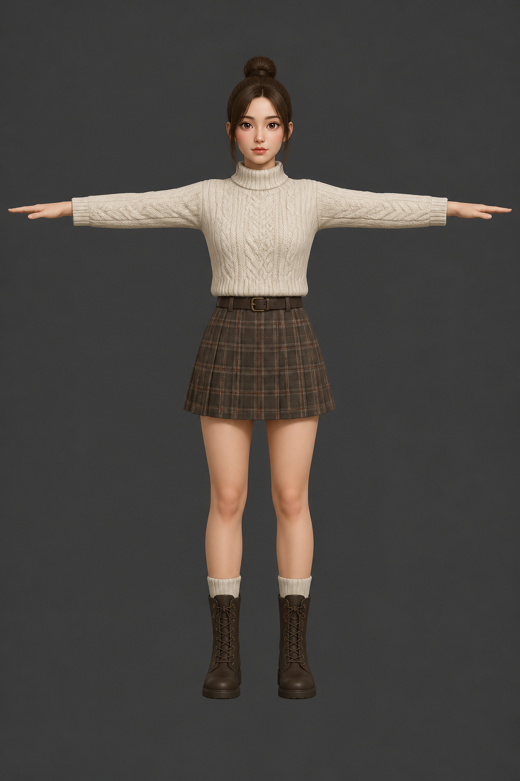 Turn yourself into a T-Pose 3D Model for Mixamo Rigging output 24