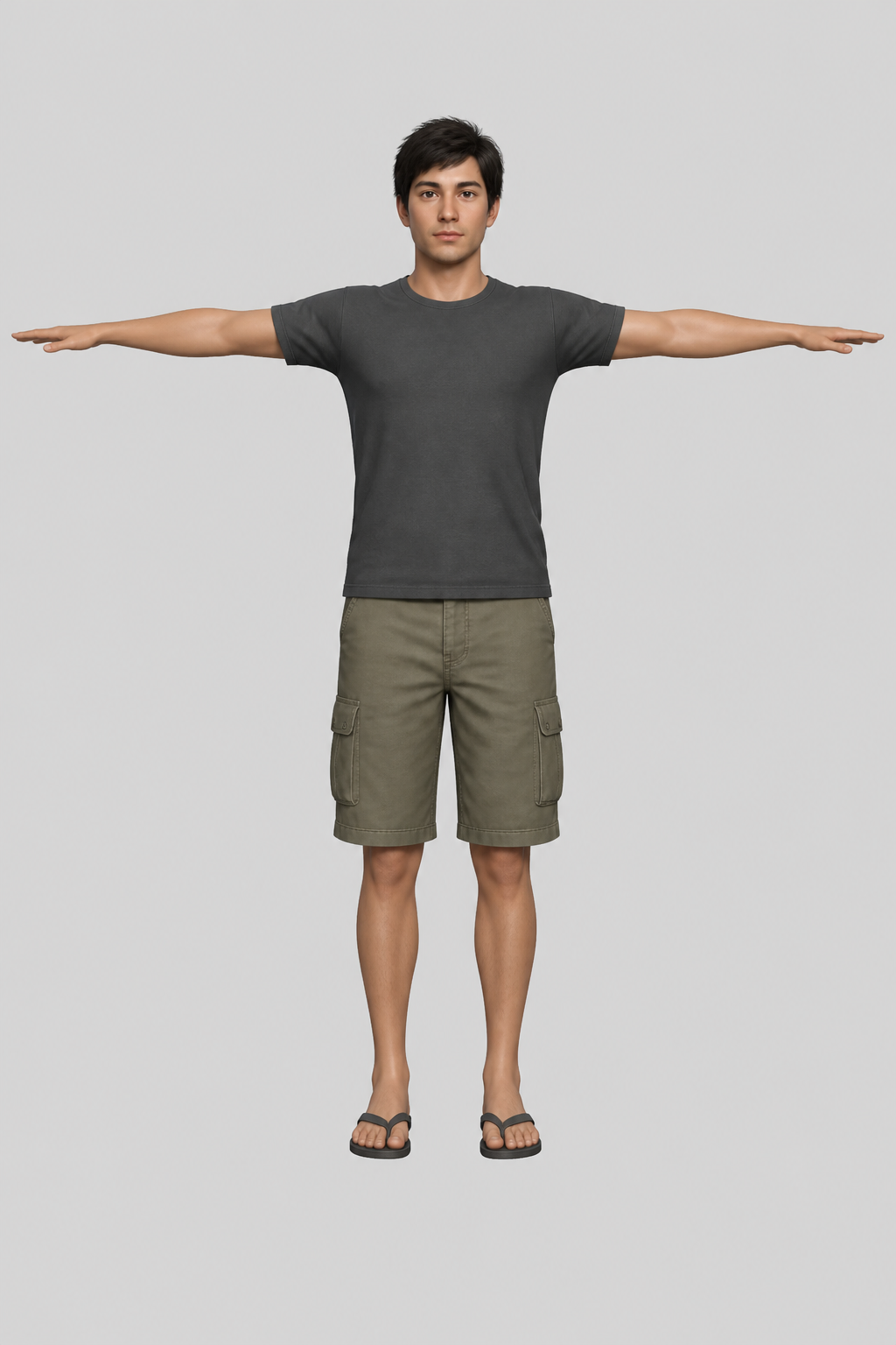 Turn yourself into a T-Pose 3D Model for Mixamo Rigging output 17