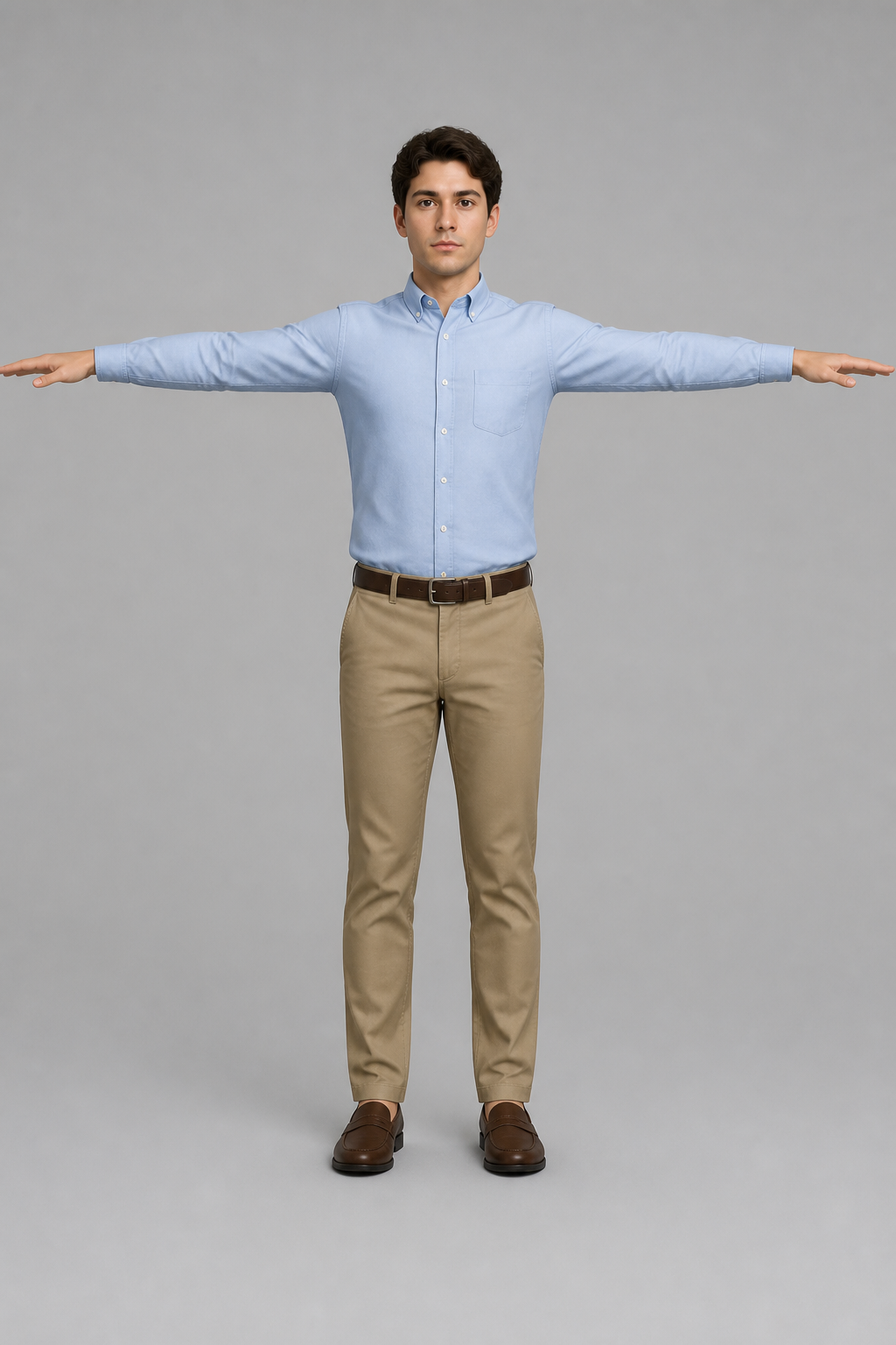 Turn yourself into a T-Pose 3D Model for Mixamo Rigging output 26