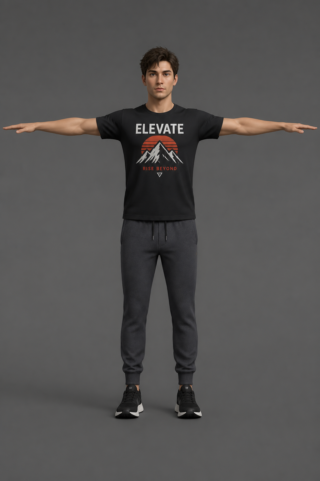 Turn yourself into a T-Pose 3D Model for Mixamo Rigging output 8