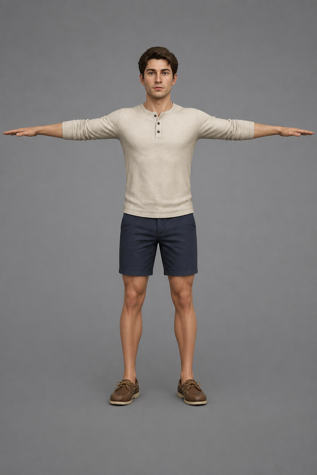 Turn yourself into a T-Pose 3D Model for Mixamo Rigging output 4