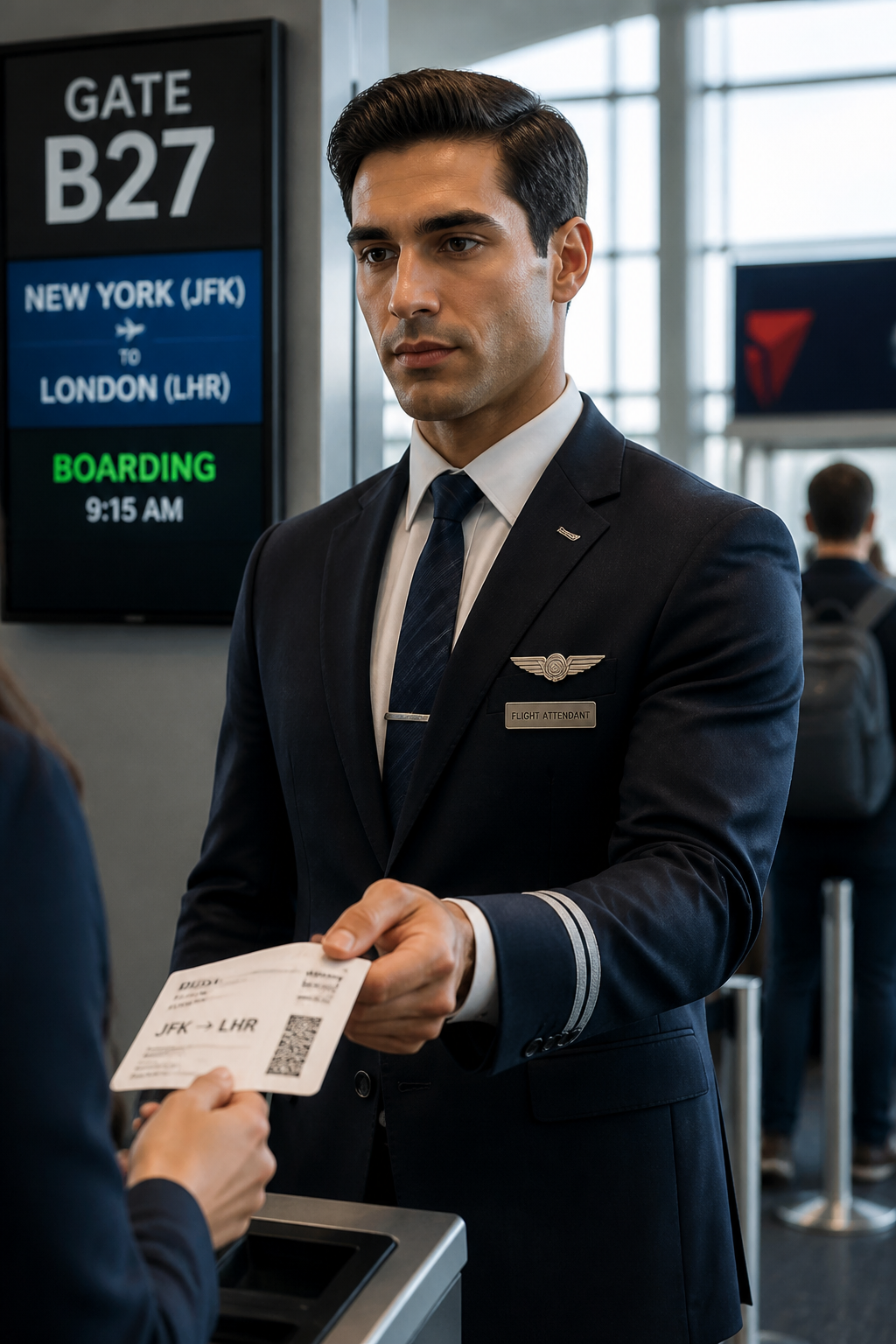 Flight Attendant output 16