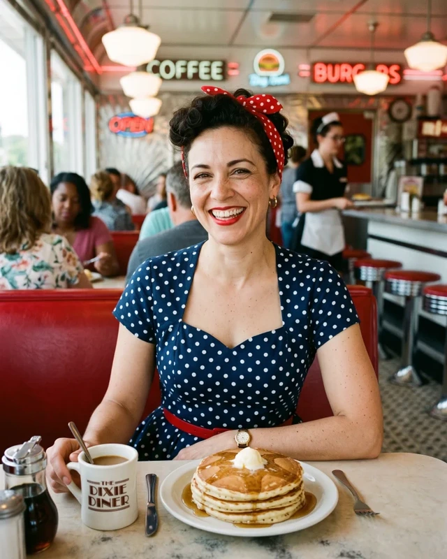 Retro 1950s Diner