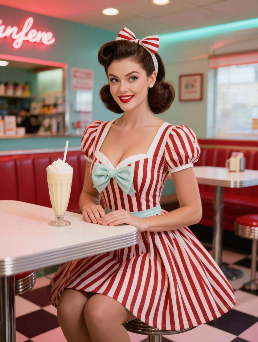 Retro 1950s Diner output 22