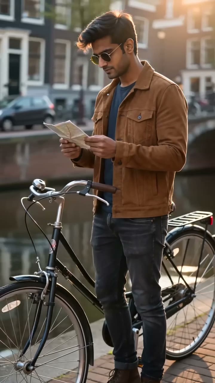 Amsterdam Canal Street City Travel Reel