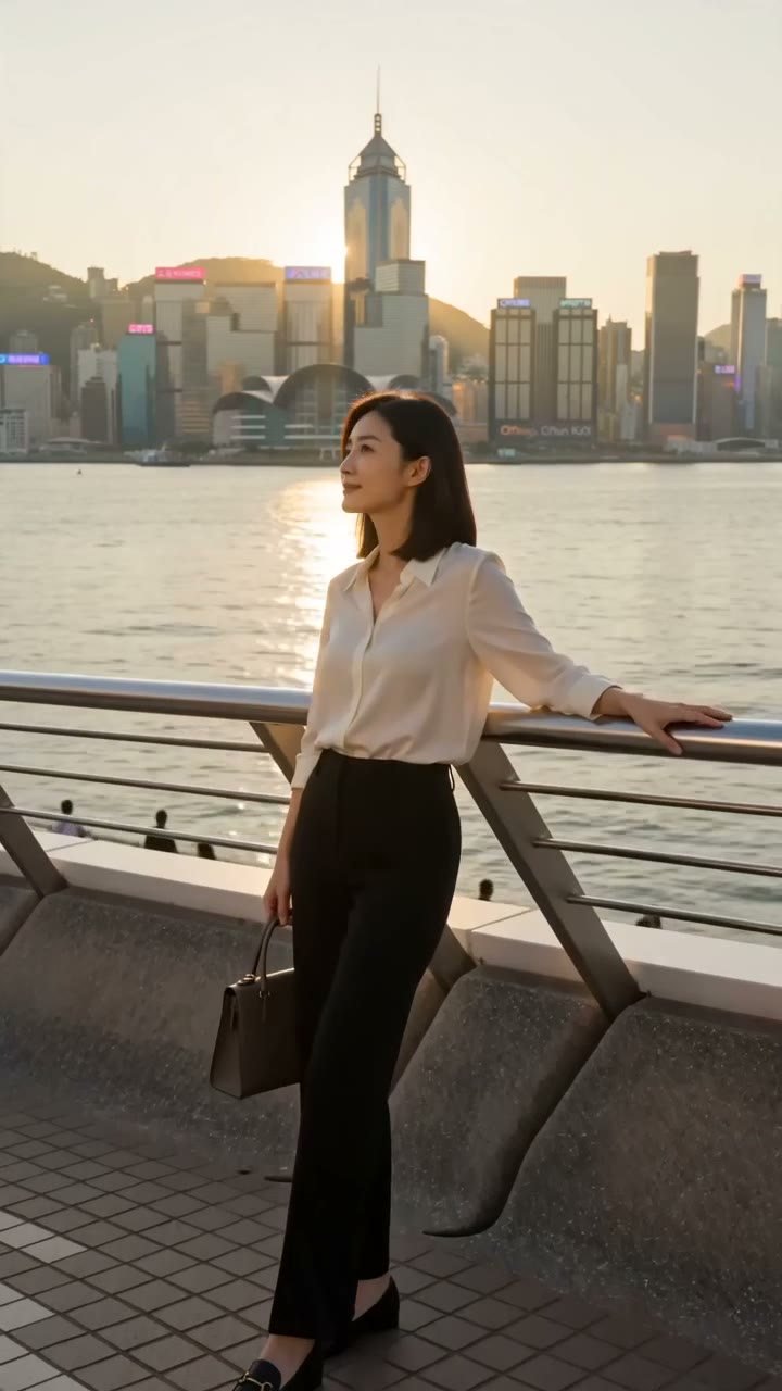 Hong Kong Victoria Harbour Travel Reel