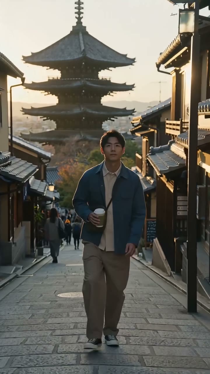 Kyoto Yasaka Pagoda Street Travel Reel