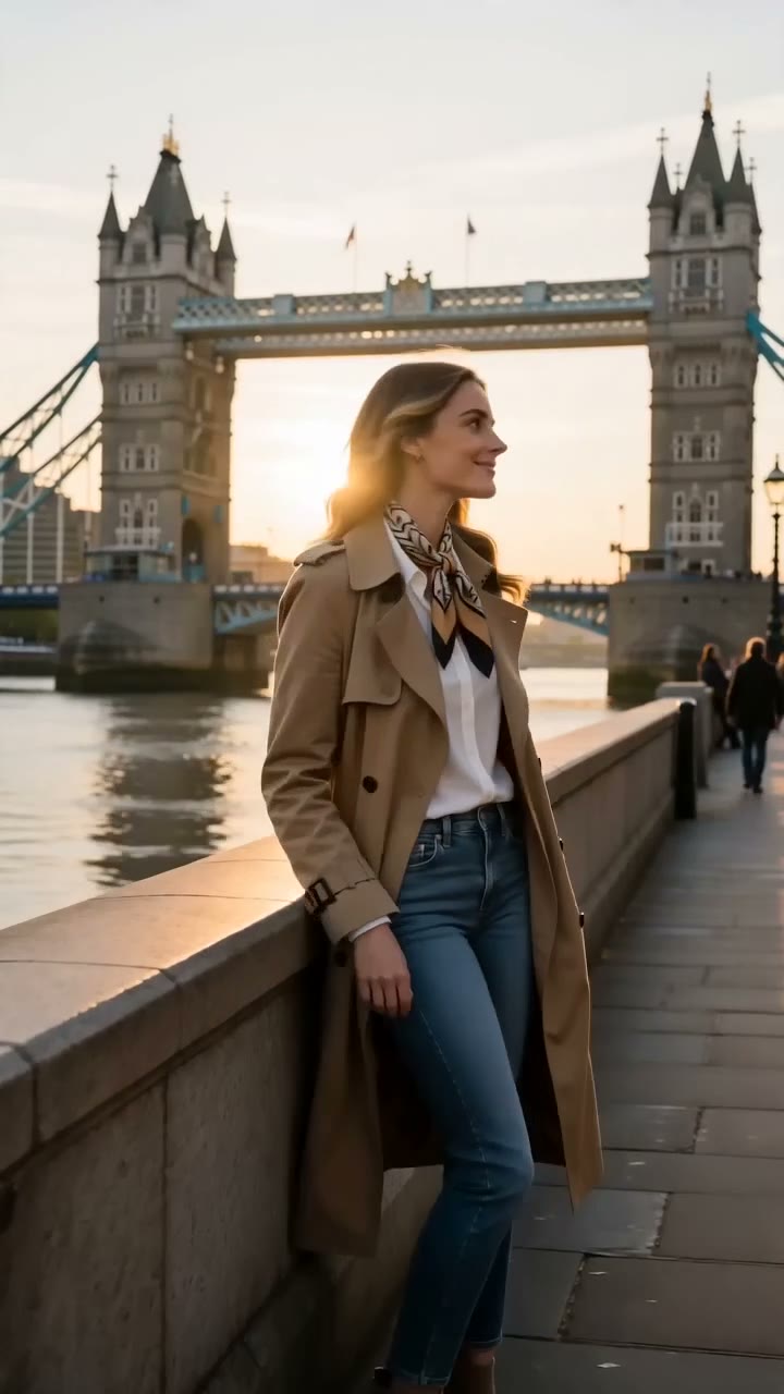 London Tower Bridge Riverside Travel Reel