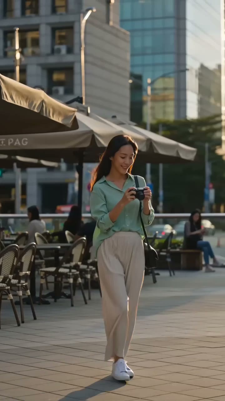 Taipei 101 Golden Hour Street Travel Reel