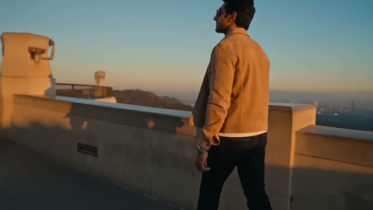 Cinematic Sunset Los Angeles CG City Tour Travel Reel