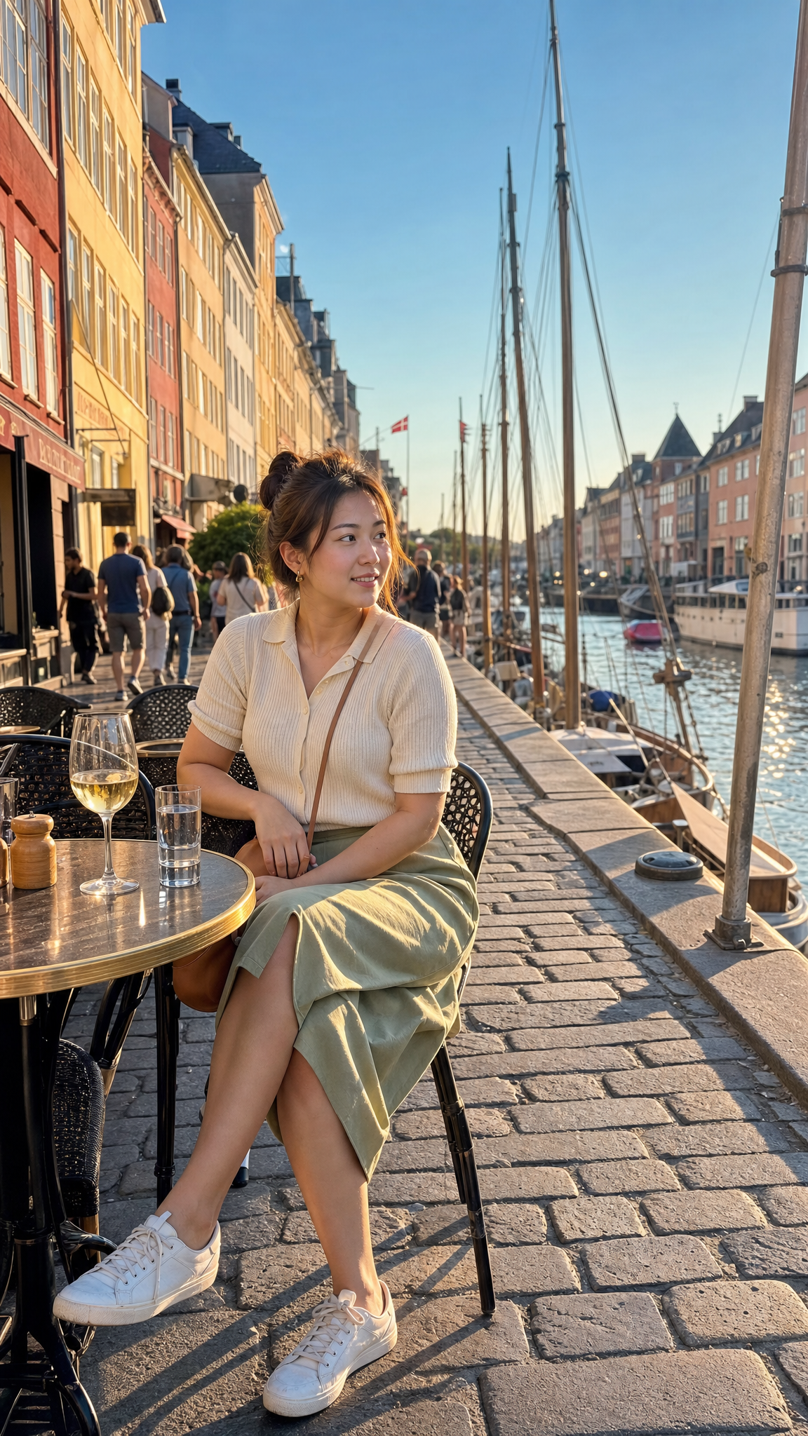 Copenhagen Nyhavn Cafe Street