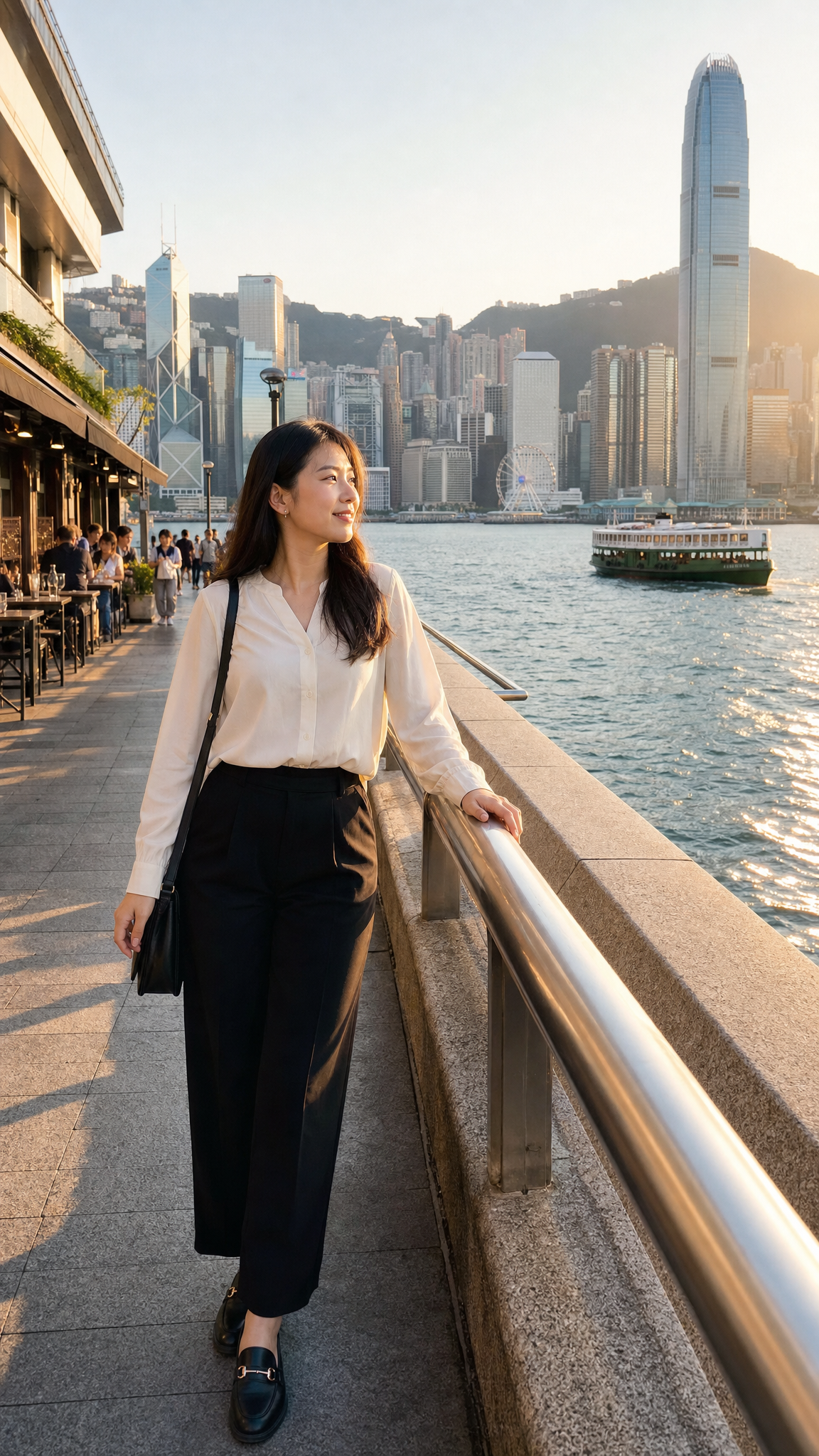 Hong Kong Victoria Harbour Portrait