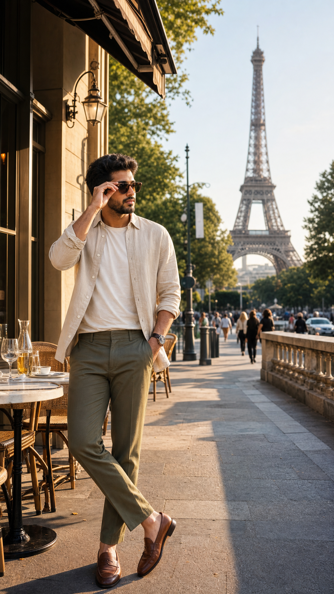 Golden Hour Paris Cafe City Tour