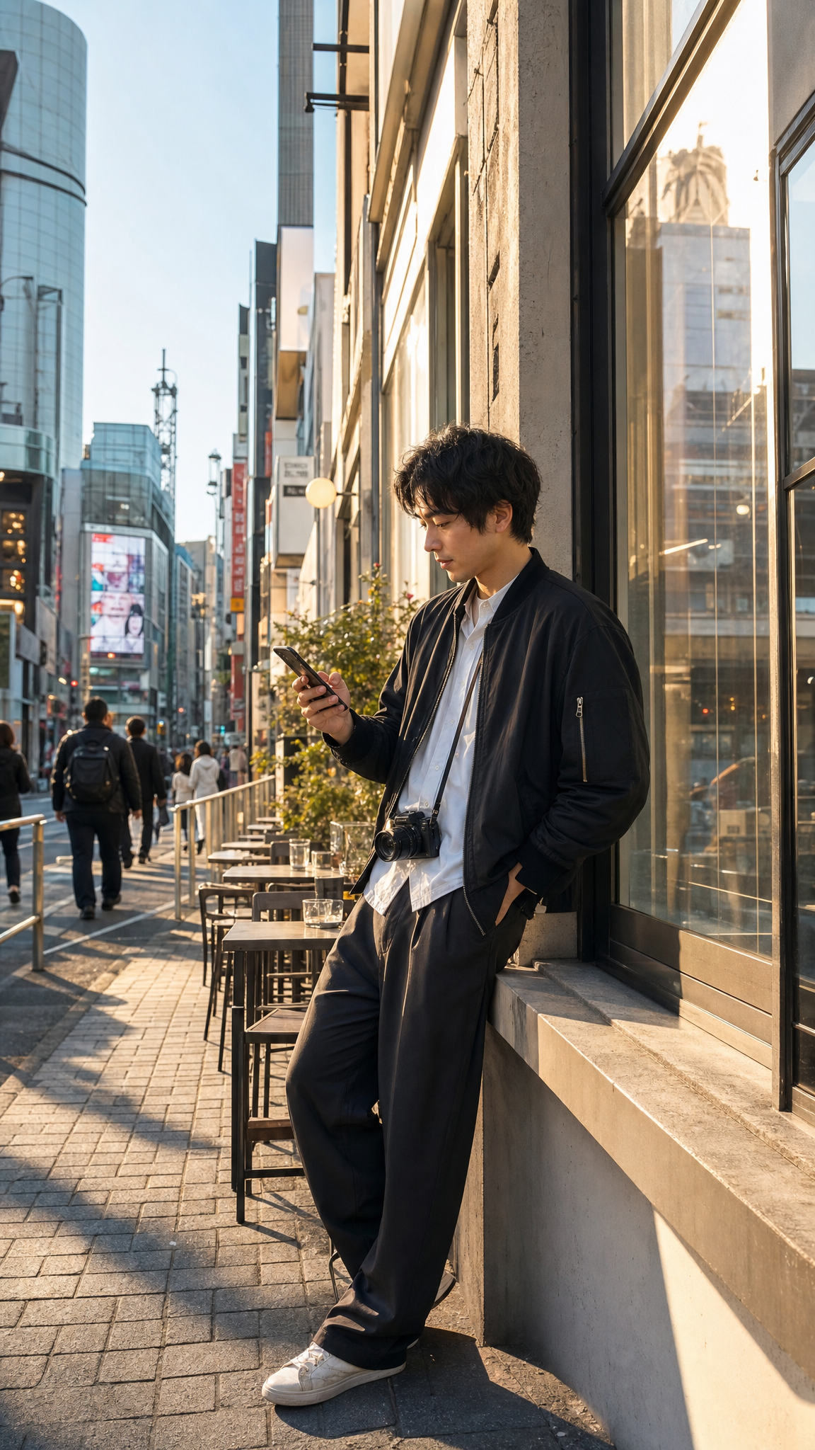 Tokyo Shibuya Golden Hour Street