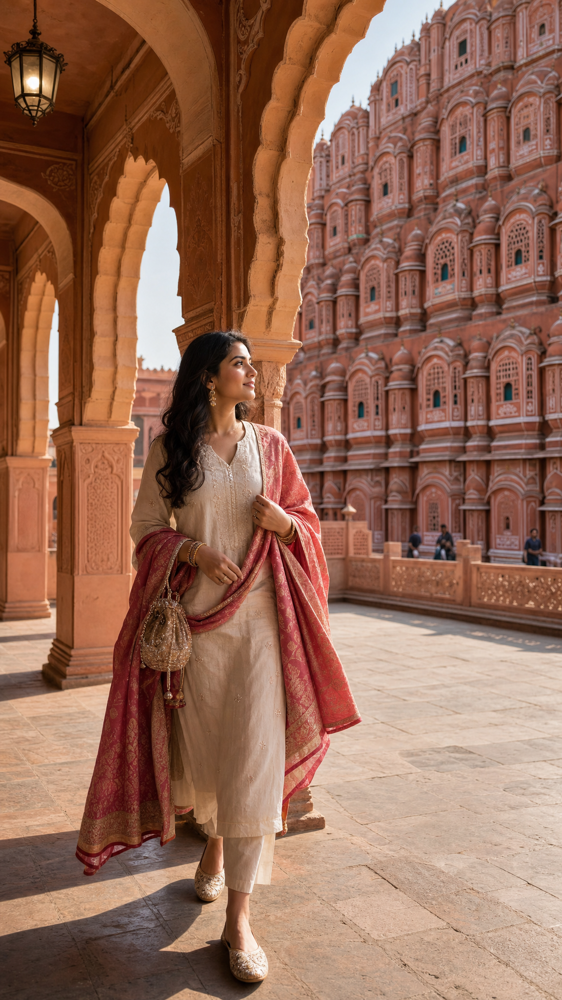 Cinematic Sunset Jaipur CG City Tour Photo