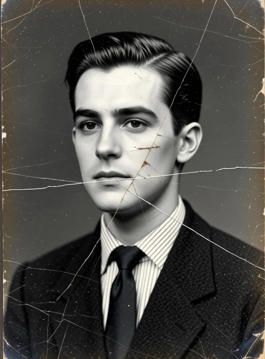 A Well-Dressed Man In A Suit And Tie Poses Against A Neutral Studio Background before