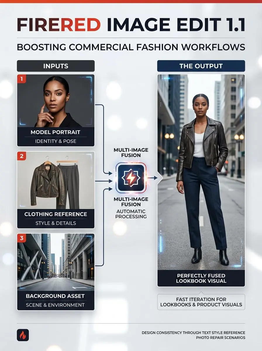 Multi Image Fusion for Fashion and Product Workflows