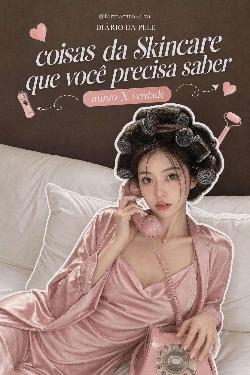 A Woman Dressed In A Pink Robe And Hair Rollers Is Lounging On A Bed While Talking On A Vintage Pink Telephone In A Cozy Setting